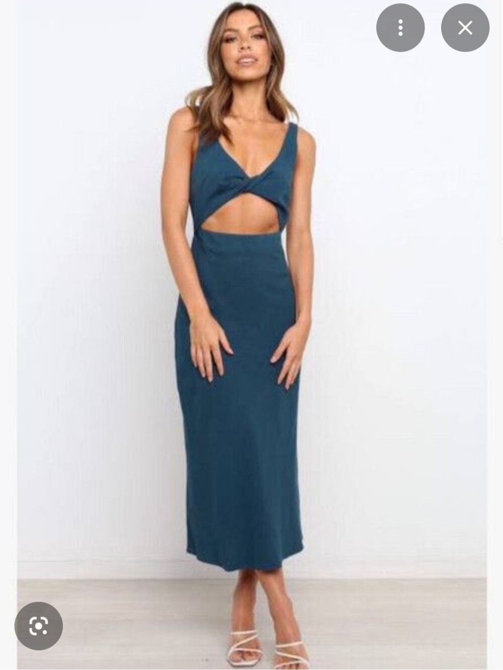Whyte Valentine Twist Top Mididress